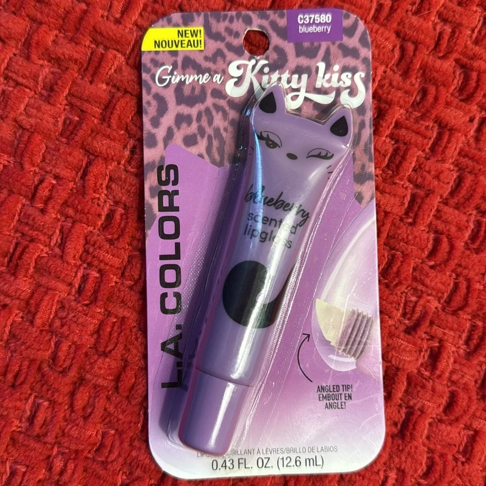 🐱🐈L.A. COLORS Gimme a Kitty Kiss Scented Lip Gloss🐈🐱